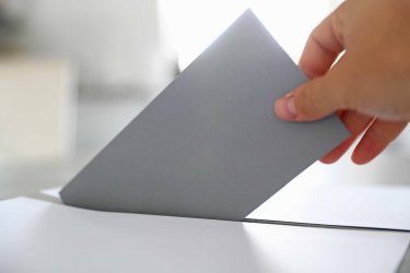 Wahlbrief Wahlschein zur Kommunalwahl Landtagswahl Bundestagswah