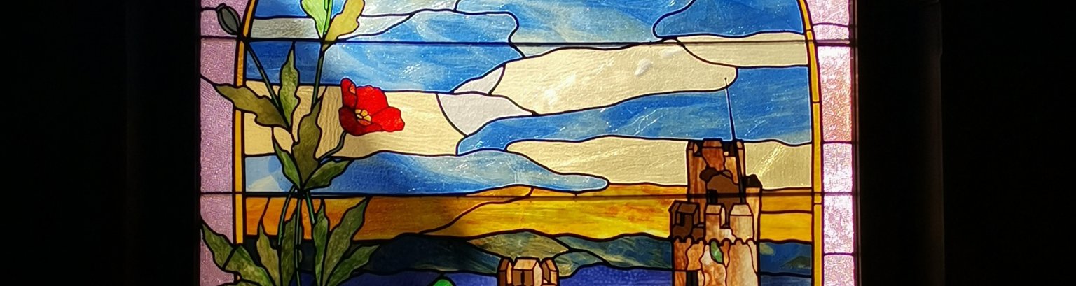 Jugendstilfenster der Petri-Villa