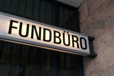 Fundbüro für verlorene oder gefundene Sachen