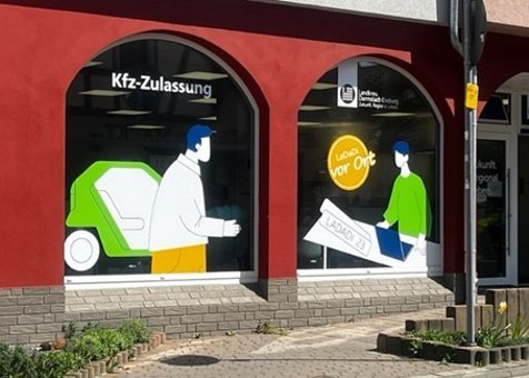 Bild der Kfz.-Zulassungsstelle Bild der Kfz.-Zulassungsstelle