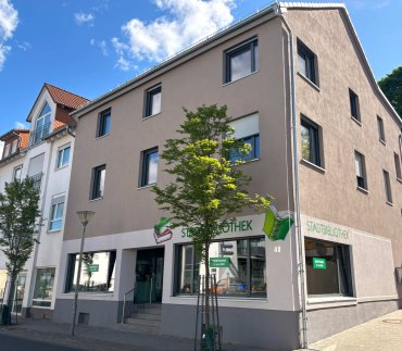 Stadtbibliothek Ober-Ramstadt Außenansicht der Stadtbibliothek