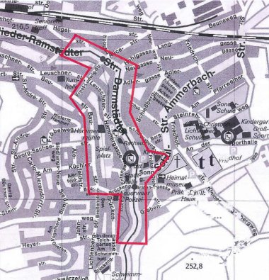 Geltungsbereich Kernstadt