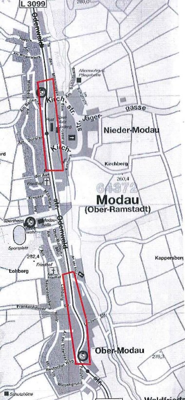 Geltungsbereiche Modau