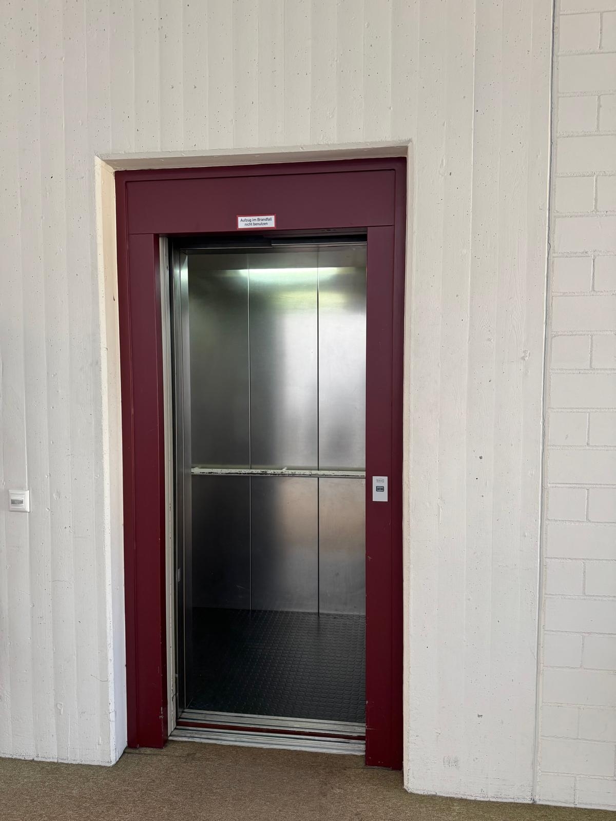 Bild eines Aufzugs